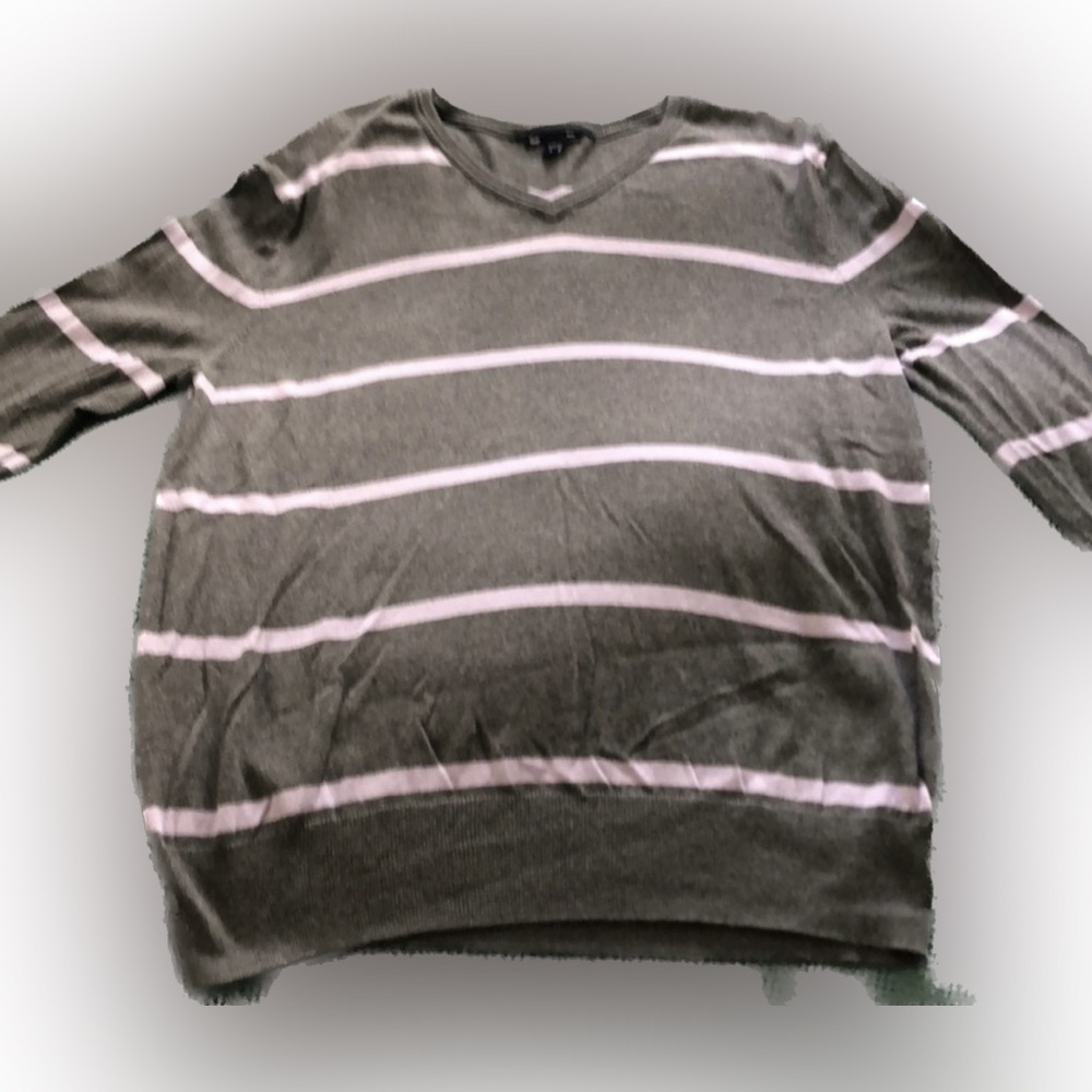Gap V Neck Cotton Sweater (Large)